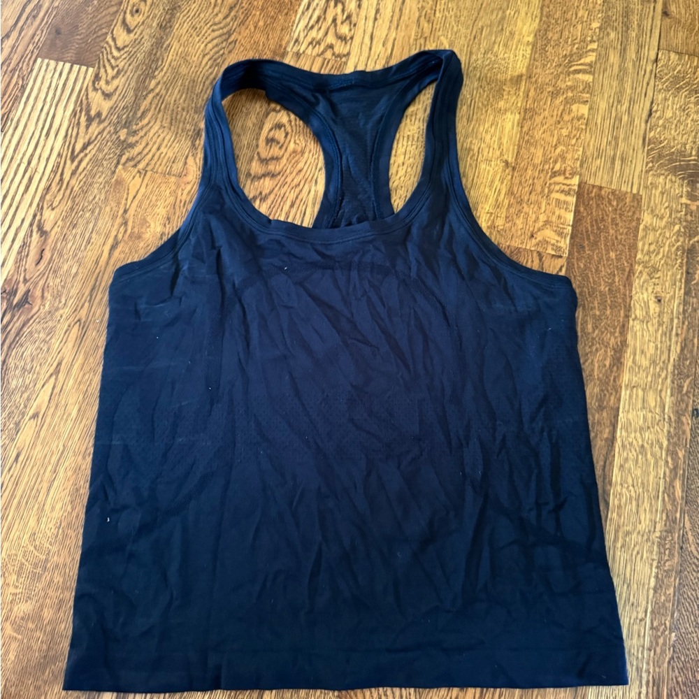 Lululemon Women’s Black Cropped Racerback Size 6